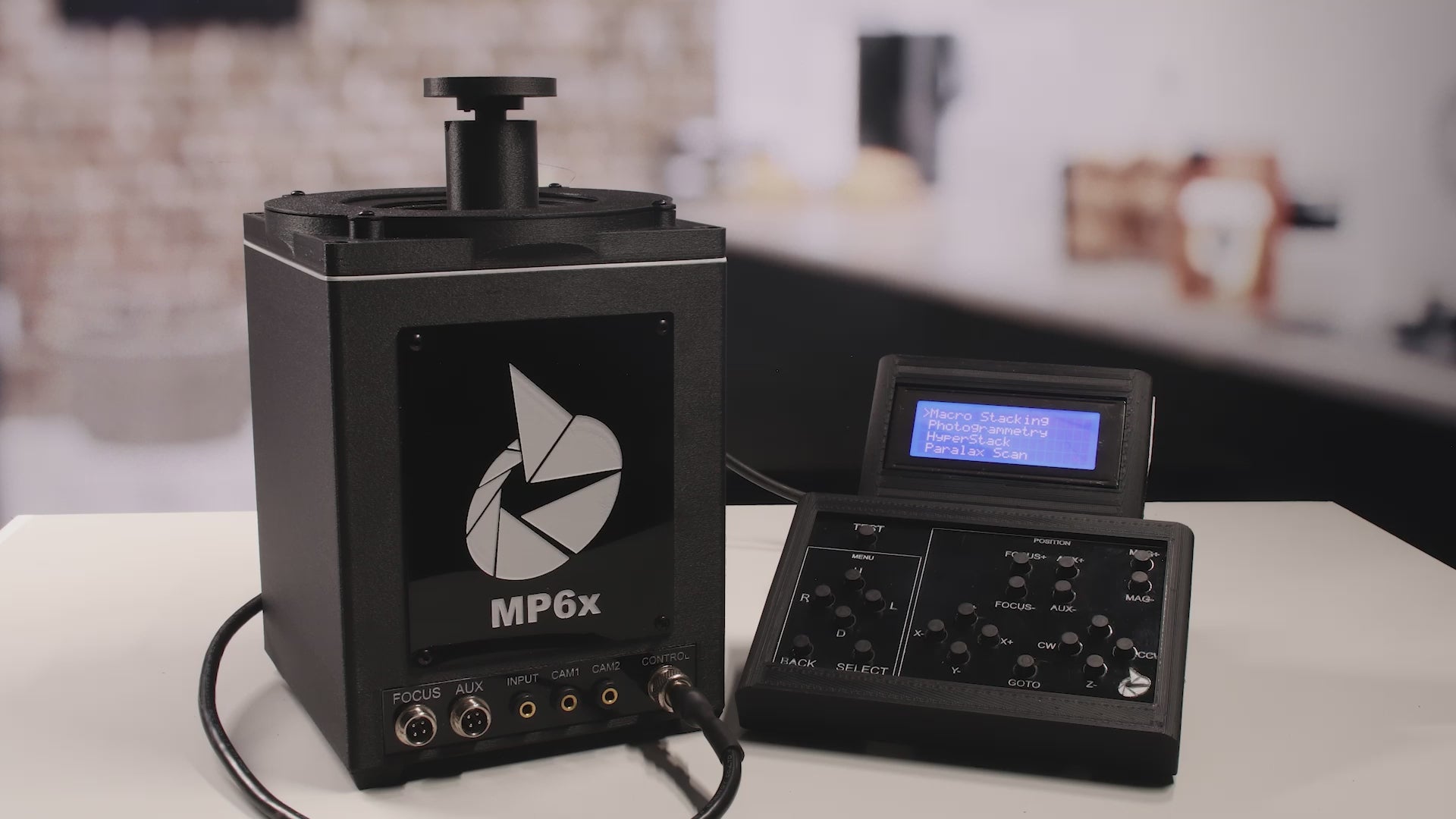 Load video: The MP6X Subject Positioner Macro Photography Motion Control Sytem